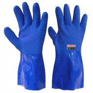 153410 PVC Eldiven Mavi Renkli