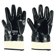 E-372 Yarım Kaplı Nitril Petrolcü Eldiveni