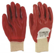 E-311 Yarım PVC Kaplama PVC Eldiven